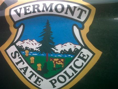 L’emblème de la police de l’État du Vermont détourné